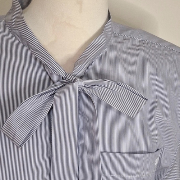 Sandro Milano Cotton Bow Shirt - Picture 7 of 13